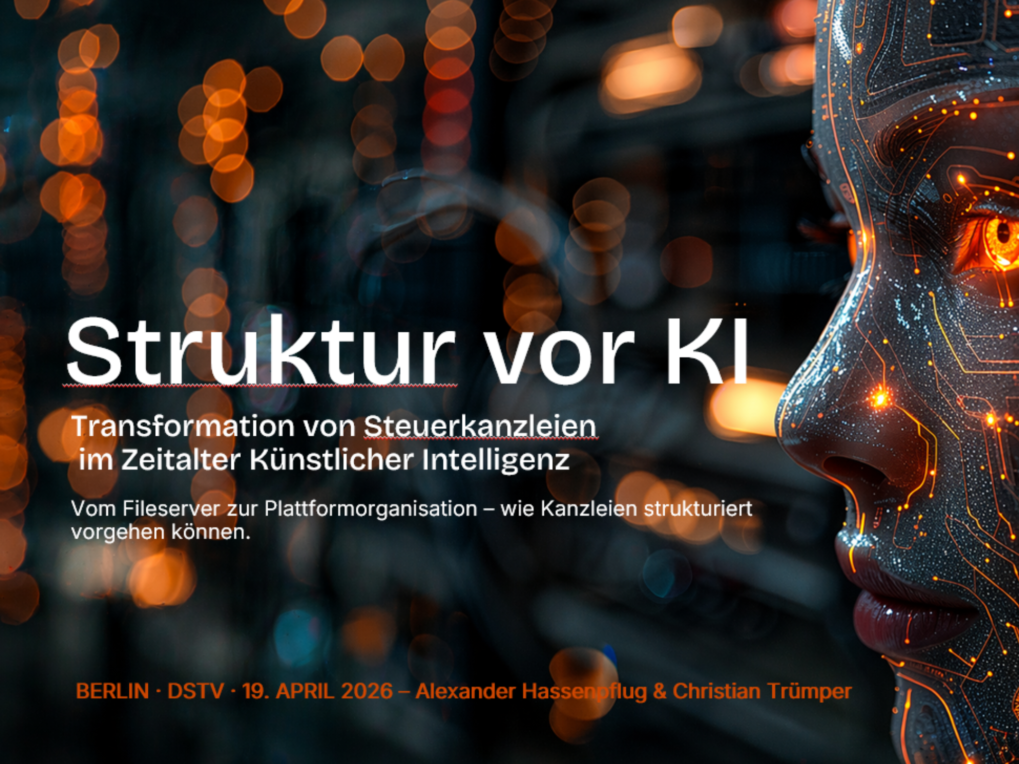 Struktur vor KI - Transformation von Steuerkanzleien  im Zeitalter Künstlicher Intelligenz